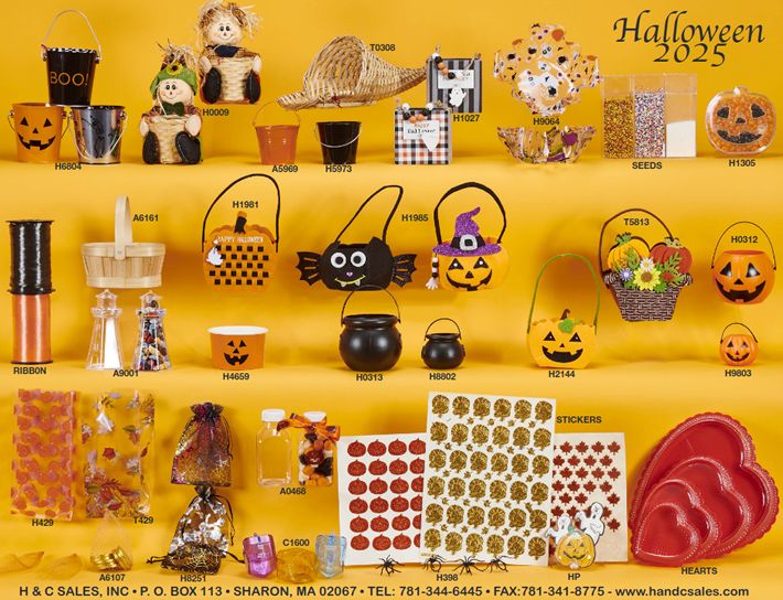 Halloween Novelties & Packaging for Confectionery